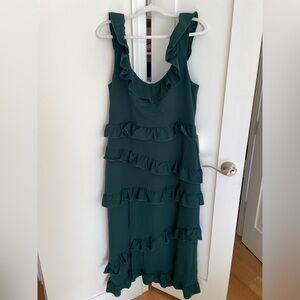 Brand new, never worn, Show Me Your MuMu, Emerald Green XXL Dress